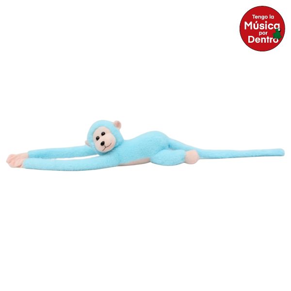 Chango Pingorito Azul Con Sonido Gde