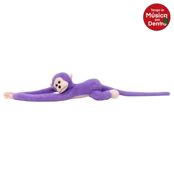 Chango Pingorito Morado Con Sonido Gde