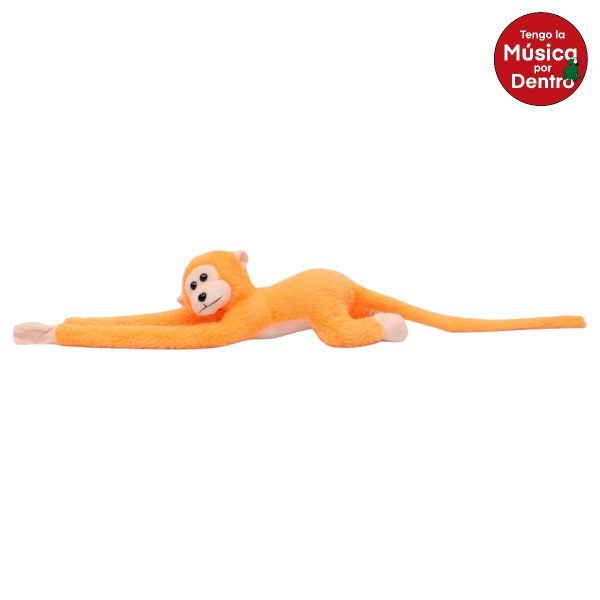 Chango Pingorito Naranja Con Sonido Gde