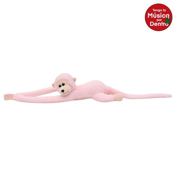 Chango Pingorito Rosa Con Sonido Gde