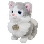 Gato Catsy Gris Con Sonido