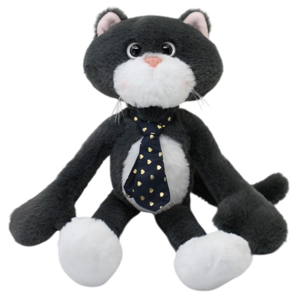 Gato Corbatony Gris Gde