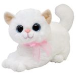 Gato Gatrin Blanco Con Sonido Gde