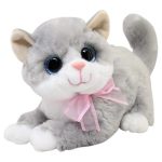 Gato Gatrin Gris Con Sonido Gde