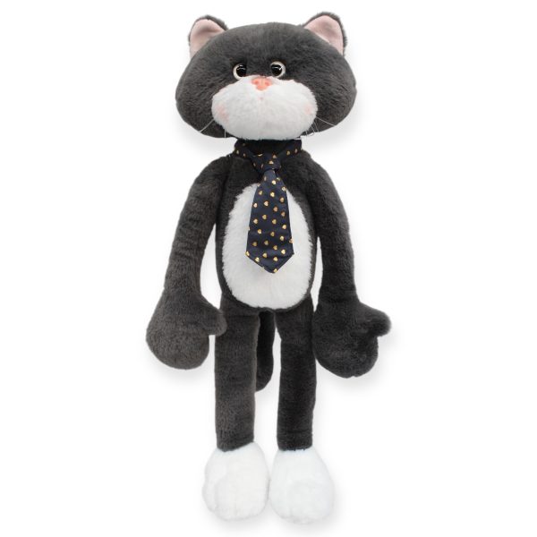 Gato Gris Corbatony Extra Gde