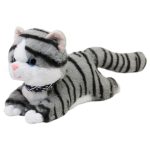 Gato Mirruyo Gris Con Sonido Gde