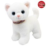 Gato Mishy Blanco Gde Con Sonido