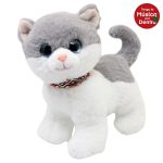 Gato Mishy Gris Gde Con Sonido