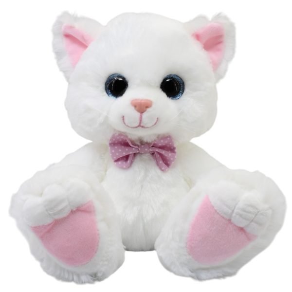 Gato Patufus Blanco Con Sonido Gde