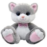 Gato Patufus Gris Con Sonido Gde