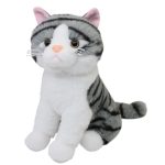 Gato Ronroneti Gde Con Sonido (Gris)