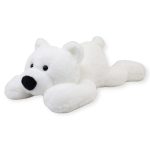 Oso Echado Hueby Blanco Gde