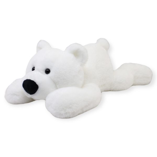 Oso Echado Hueby Blanco Gde