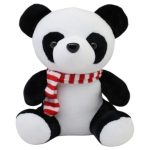 Panda Scarfy Rosa Ch