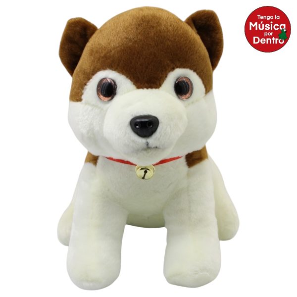 Perro Husky Vail Cafe Grande Con Sonido