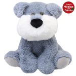 Perro Schnauzer Sentado Con Sonido Gde