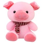 Puerquito Scarfy Rosa Ch