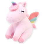Unicornio Copetin Rosa Med